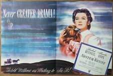 SISTER KENNY, Rosalind Russell, Ad from Campaign Book, 1946