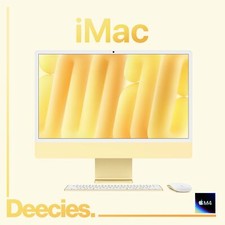 iMac M4 Apple 24 pollici 10 core CPU 10-core GPU 16 GB Ram 256 GB SSD giallo NUOVO Mac