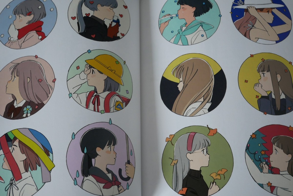 mebachi Sakuhinshuu (Art Book): yume no suiheisen (Revue