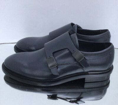 NEW CALVIN KLEIN ITALY Collection Double Monk Strap Shoes  display picture 3