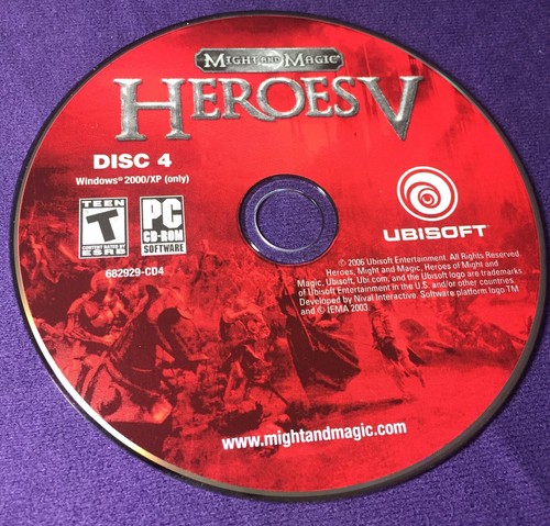 PC Games Lot Doom 3 Heroes 5 & Hitman Blood Money (Discs Only) - Picture 12 of 12