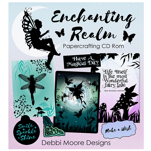 Debbi Moore Designs Enchanting Realm Papercrafting CD Rom (328628)