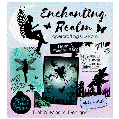 Debbi Moore Designs Enchanting Realm Papercrafting CD Rom (328628)