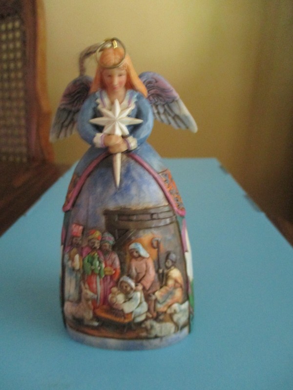 Jim Shore Angel Christmas Tree NATIVITY ANGEL Ornament Heartwood Creek 4005767