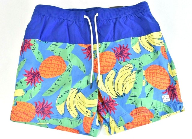 tommy hilfiger blue swim shorts