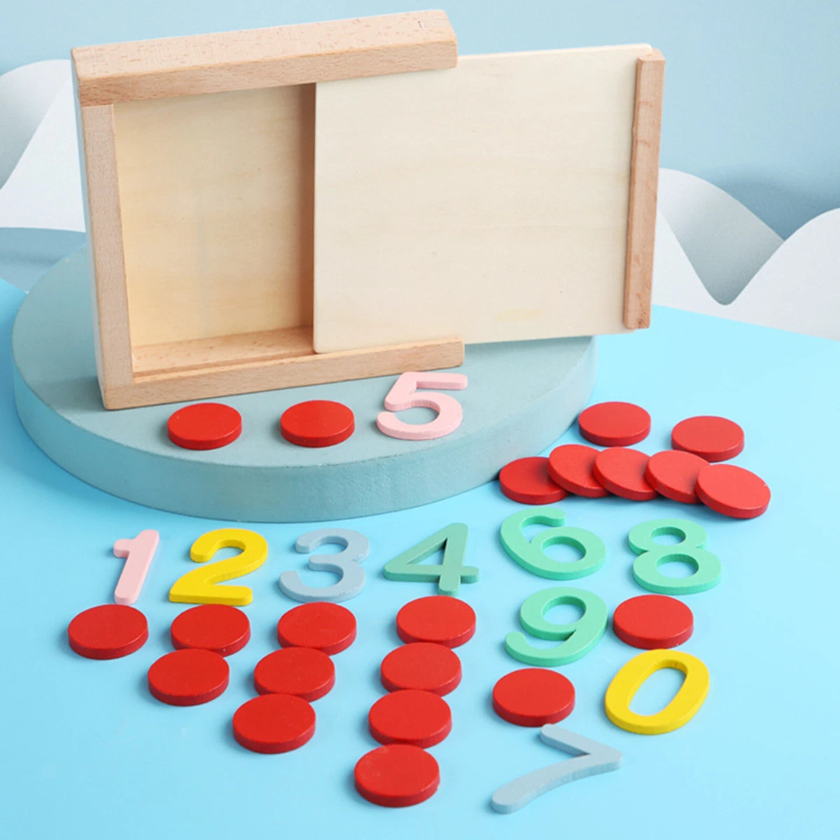 Puzzles Math Counting Toy Teaching Aids Game for Boys Girls 3 4 5 Year Old | eBay