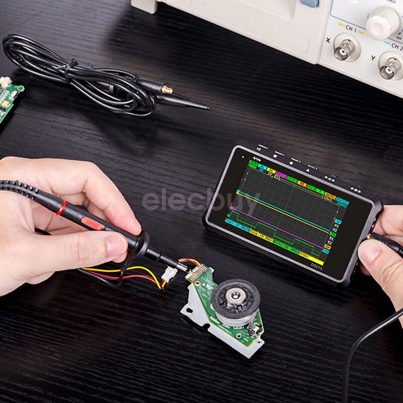 New DS213 MINI DSO 4 Channel 100MS/S DSO213 Nano Quad Digital Oscilloscope Kit - Image 2 of 4