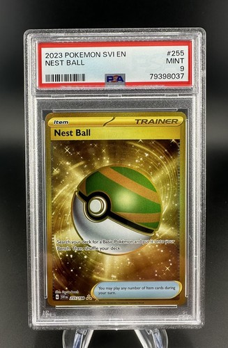Nest Ball graded PSA 9 for sale on eBay