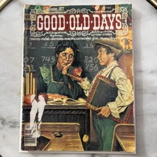 Good Old Days Magazine September 1977 Vintage Magazine History Photos Music Poem