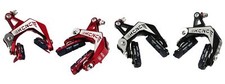 KCNC CB9 Road Bike Brake Calipers Front + Rear set - Red , BLACK CYCLING