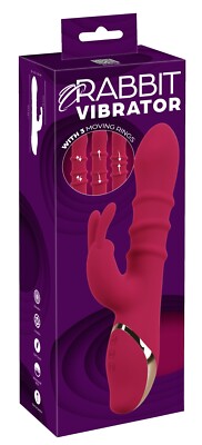 vibrator neuheit Rabbitvibrator mit 3 Massageringen Vibrator Dildo Neuheit wiederaufladbar