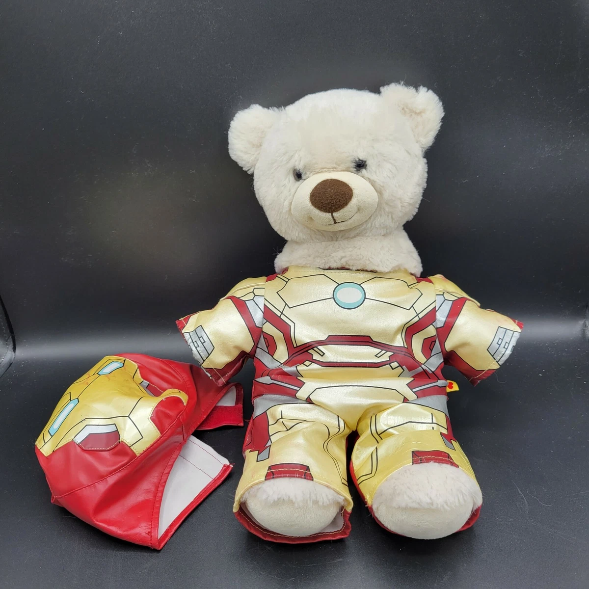 Build A Bear Ironman 3 Teddy Bear Plush Rare