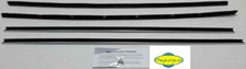 1967 68 69 70 71 Thunderbird 2-door Landau Door Window Felt Rubber Seal 4 Pc Kit