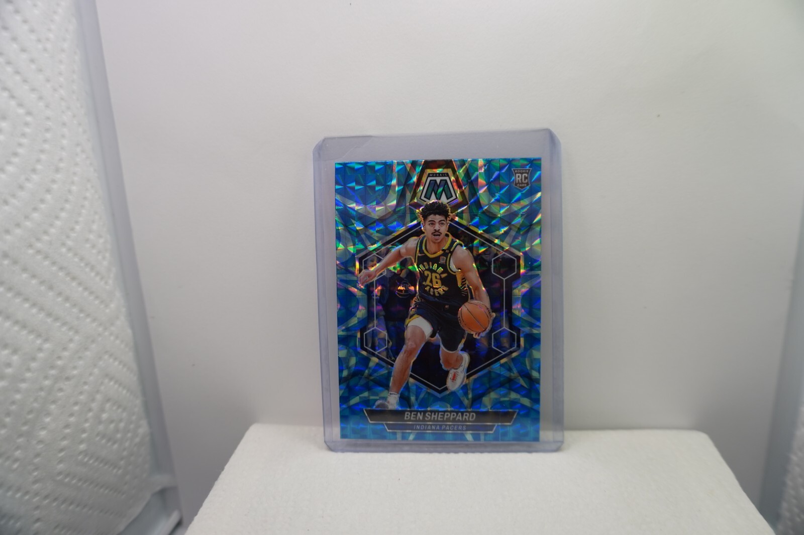 2023-24 Panini Mosaic - Rookies Ben Sheppard #244 Mosaic Prizm (RC)