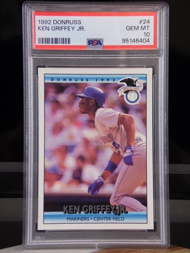 1992 DONRUSS KEN GRIFFEY JR ALL STAR #24 MLB BASEBALL CARD HOF | PSA 10 GEM MINT