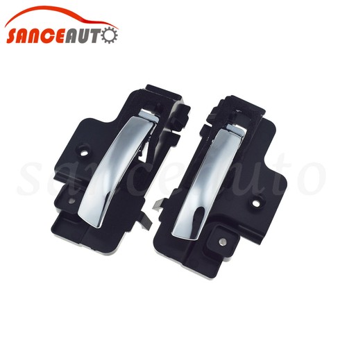 Interior Inside Door Handle Chrome For 07-12 Dodge Caliber 07-10 Jeep Compass - Bild 4 von 13