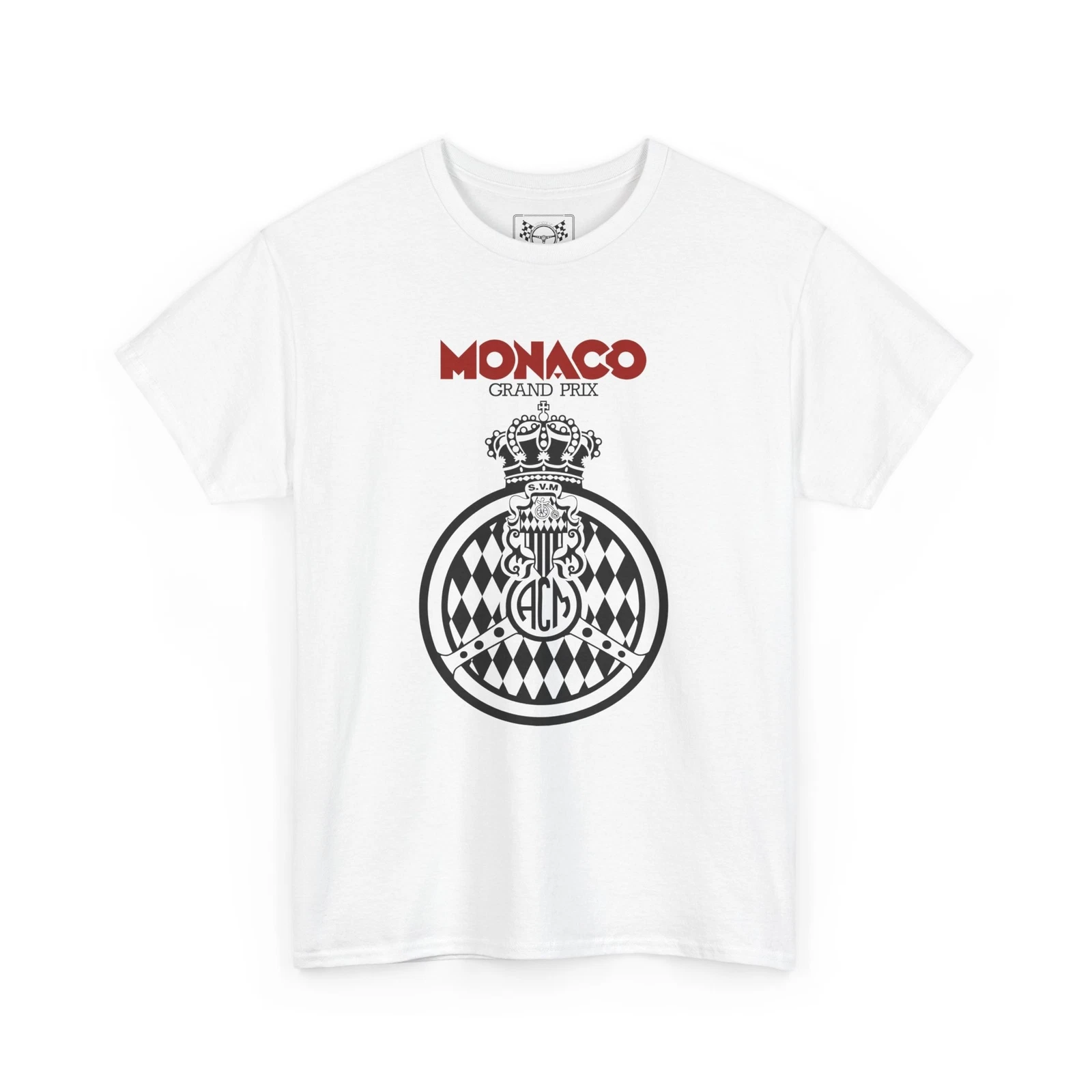 Monaco Grand Prix Vintage T-Shirt - Formula Racing Circuit Tee - Race Fans Gift