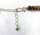 HSN Jay King Sterling Silver Petrified Wood Pendant with 18" Bead Necklace — photo 5