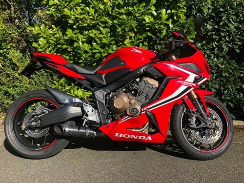 Honda CBR650R komplette Auspuffanlage SP Engineering Carbon Fibre Stubby SC-1 2019 - Bild 2 von 7
