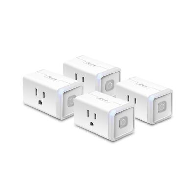 Kasa Smart Plug HS103P4, Smart Home Wi-Fi Outlet Works with Alexa, Echo, Goog...
