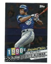 2020 Topps Decades' Best Chrome Roberto Alomar