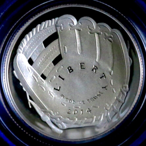 2014 W America's First Curved Coins 3-Coin Set Baseball Proof Gold Silver RC738 - Picture 3 of 19