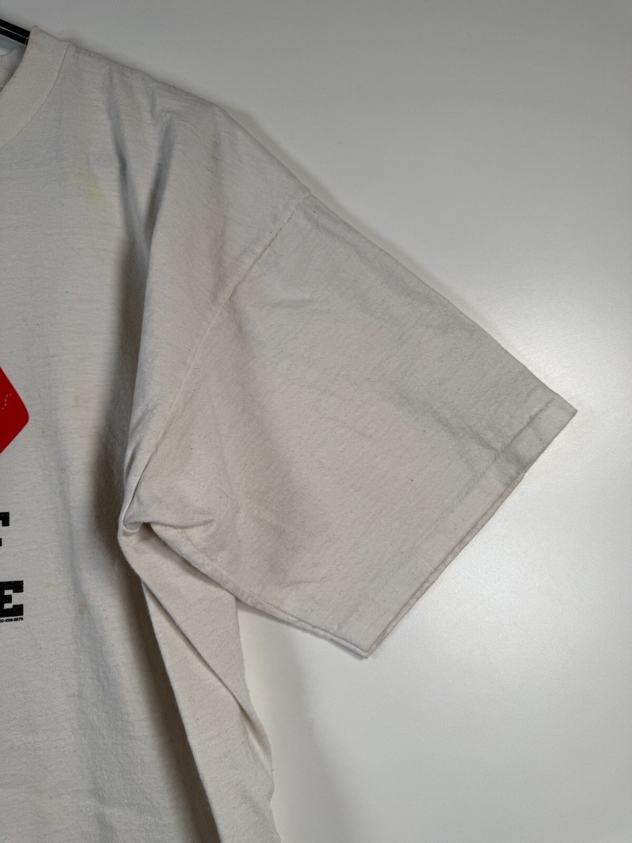 Vtg Alore Men Resist And Survive Quotes Politics T Shirt White