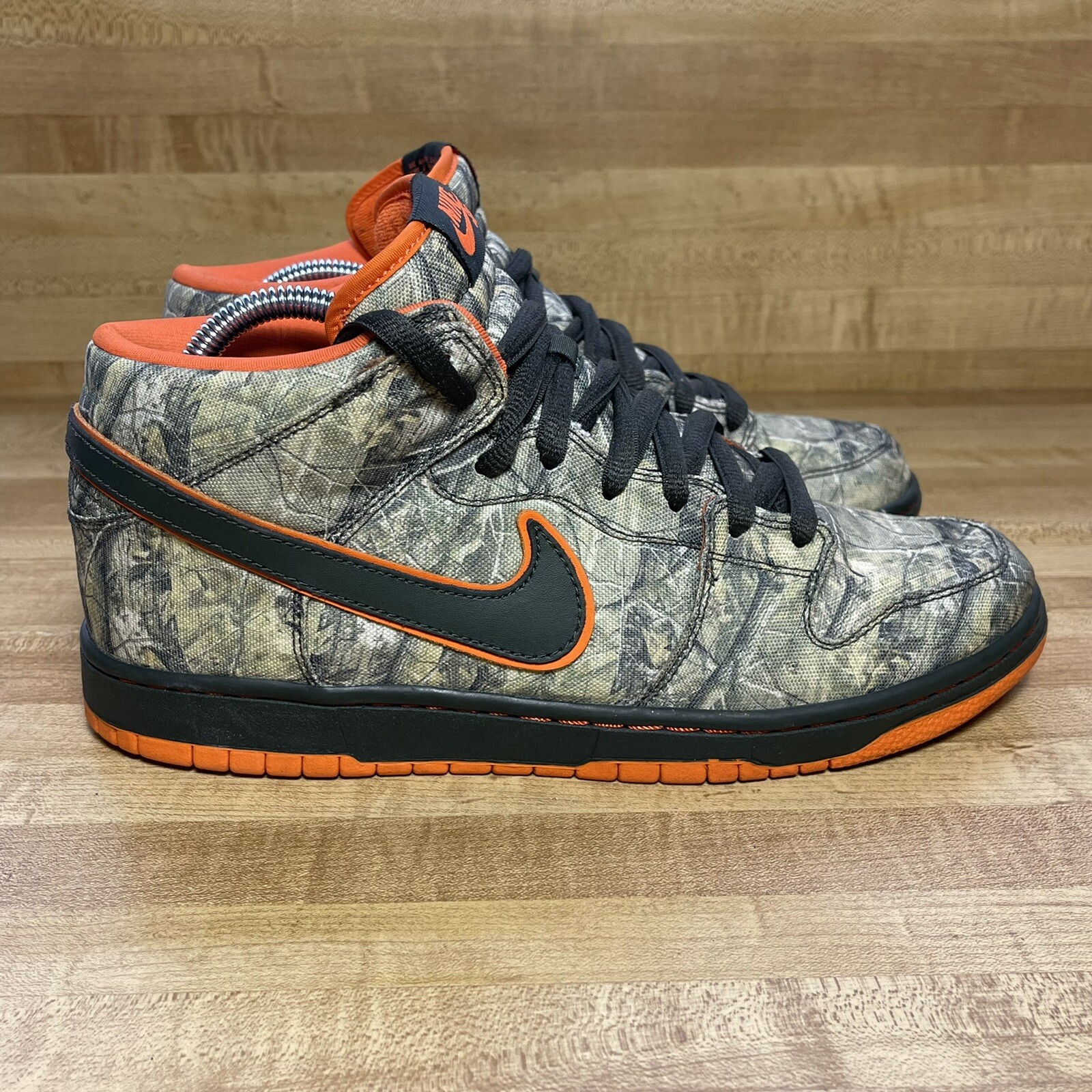 nike sb dunk mid realtree camo