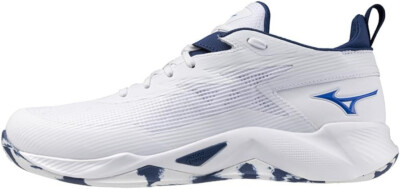MIZUNO Basketball Shoes WAVE TRANSISTOR White Blue W1GA2400 US5