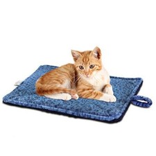 Super Soft Self-Warming Dog Bed Crate Self Heating Thermal Blanket Pad