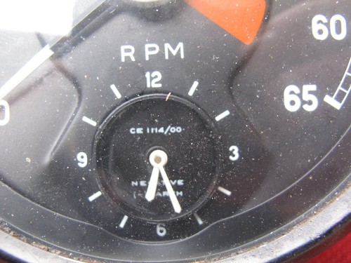 vintage Jaguar Dashboard Gauges Tachometer 140MPH Speedometer SMITHS XKE S-type - Picture 4 of 16