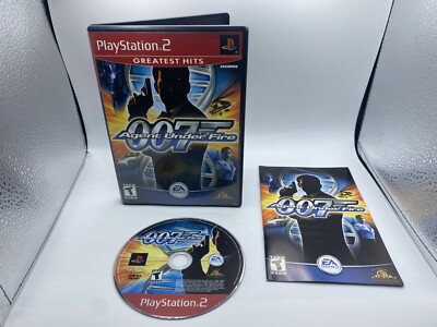 James Bond 007 Agent Under Fire Sony PlayStation 2 PS2 Complete