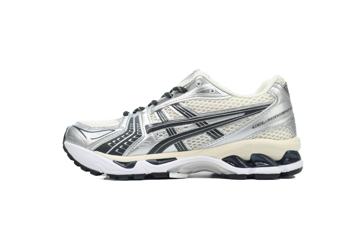 靴 Kith x Asics GEL KAYANO 14 Cream/Scarab ASICS Gel-Kayano 14 Kith Cream Scarab (2024) Men's