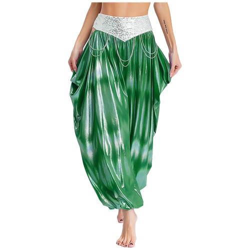Costume donna Bloomers abito fantasia pantaloni indiani principessa festival yoga - Foto 45 di 74