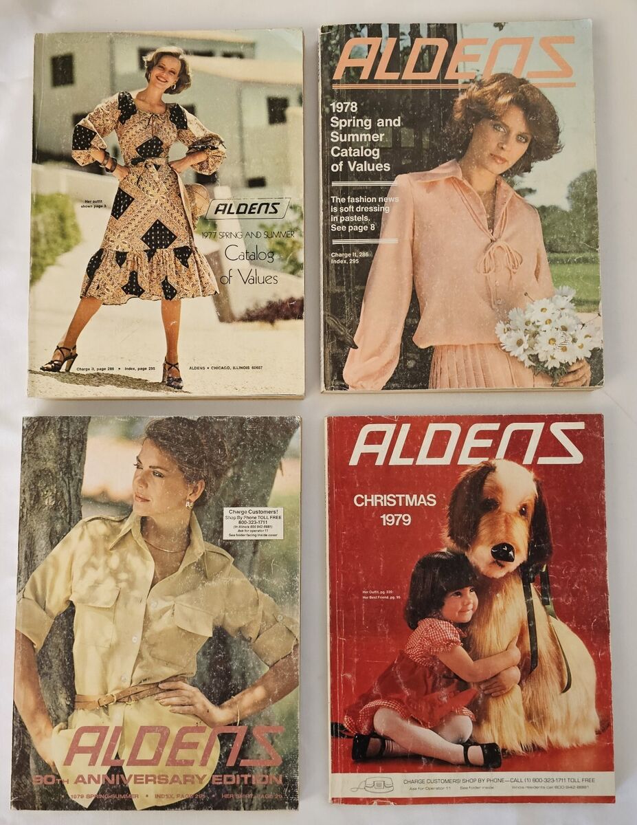 Vintage Alden's Catalog Collection (Lot of 4) - 1977 to 1979 Vintage Alden's Catalog Collection (Lot of 4) - 1977 to 1979
