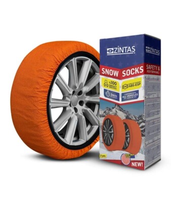 ❄️ Snow Socks For Tires - Alternative Traction Device Anti Slip 