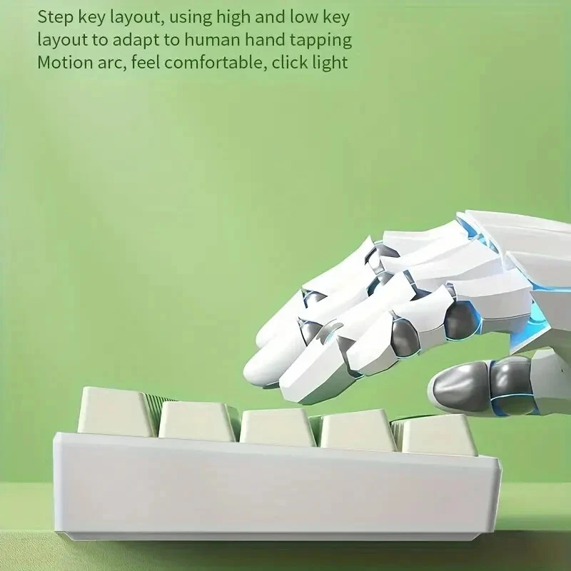 68-Key RGB Luminescence Wired Keyboard with Film Keyboard Design, TPC Key and Wi - Image 2 of 3