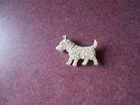 Vintage Costume Jewelry (Scottish Terrier) Scottie Dog Pin