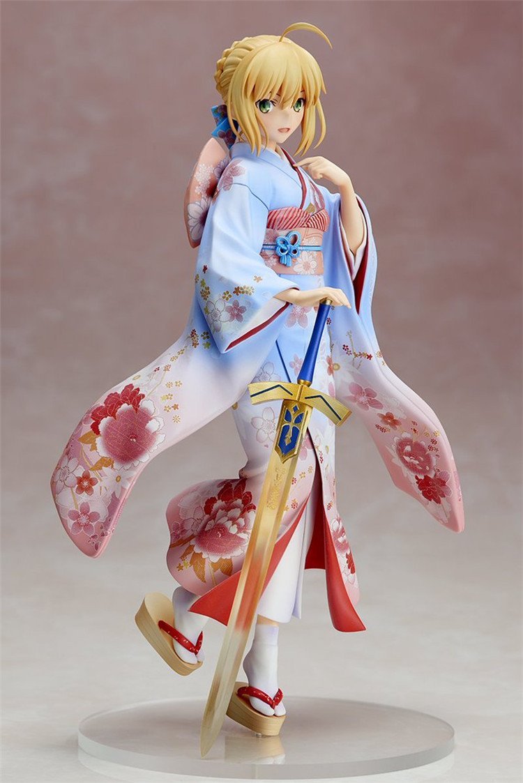 Figurine Fate Stay Night Saber Wafuku Version Anime Figure - 25CM Figurine Fate Stay Night Saber Wafuku Version Anime Figure - 25CM