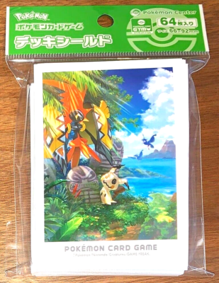 Pokemon Official Deck Shield Tapu Koko & Mimikyu 64 Sleeve Japanese NEW DHL Pokemon Official Deck Shield Tapu Koko & Mimikyu 64 Sleeve Japanese NEW DHL