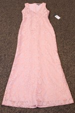  280 New Lauren Ralph Lauren Saraeve Lace V-neck Evening Ball Gown Dress Size 8