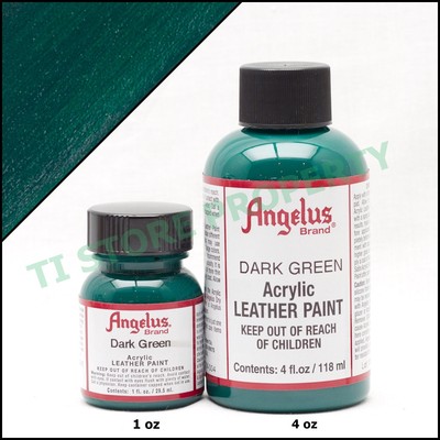 Angelus Acrylic Shoes Boots Handbags Leather Paint/Dye 1 oz/29.5 mL
