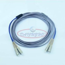 200M Armored MM SC UPC to SC UPC Duplex Fiber Optic Cable Patch Cord
