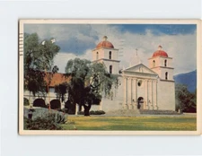 Postcard Santa Barbara Mission, Santa Barbara, California