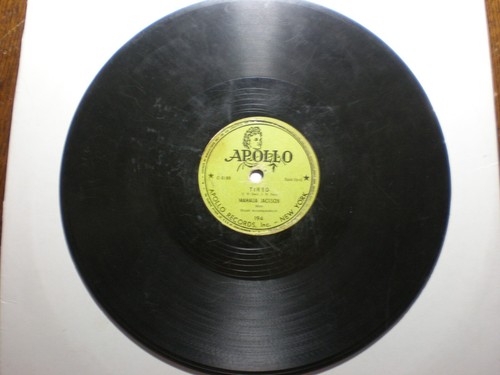 MAHALIA JACKSON-(78) Apollo 194 ; "Amazing Grace / Tired" - Picture 6 of 8