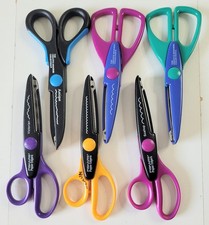 Crafting  Scrapbooking Scissors Lot 6 pcs Fiskars, Creative Memories