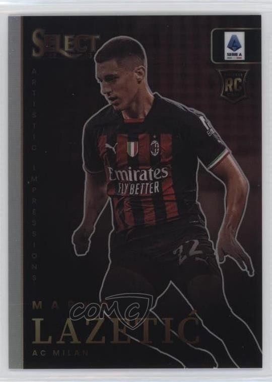 2022 Panini Select Serie A Artistic Impressions Marko Lazetic #2 Rookie RC 2ct