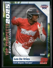 2025 Midwest Top Prospects MWL 2nd Leo De Vries RC Rookie Padres DR Minor