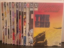 Vintage DC Legion of Super-Heroes Vol.IV lot of 13 comics d 