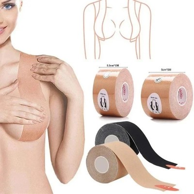 Invisible Breast Lifting Tape Roll Push-up Breast Shaper Bra Nipple Cover Sticke